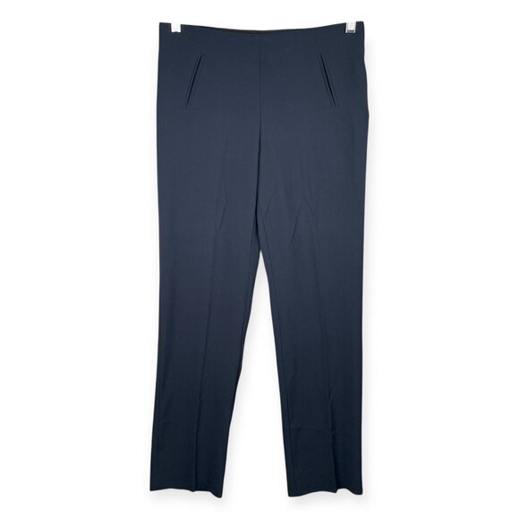 Style & Co. Pants - Style & Co Tummy Control Pants 4P Navy Straight Leg Pull-On Career Stretch